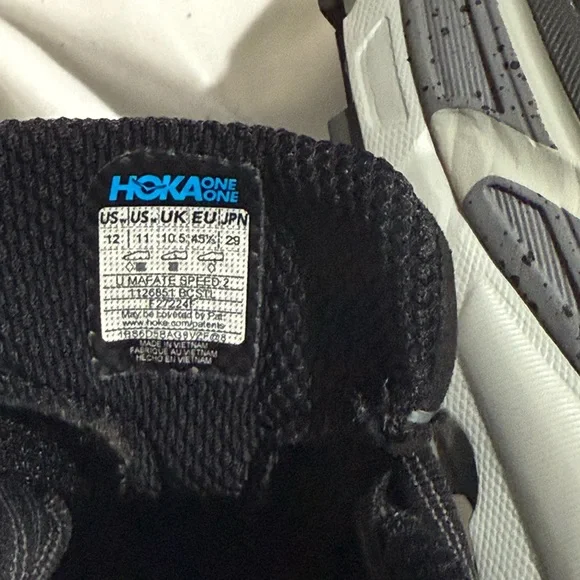 Hoka ALL “New” FOOTWEAR
Bestseller Mafate Speed 2 M/Size 11
W/Size 12 - Picture 8 of 9